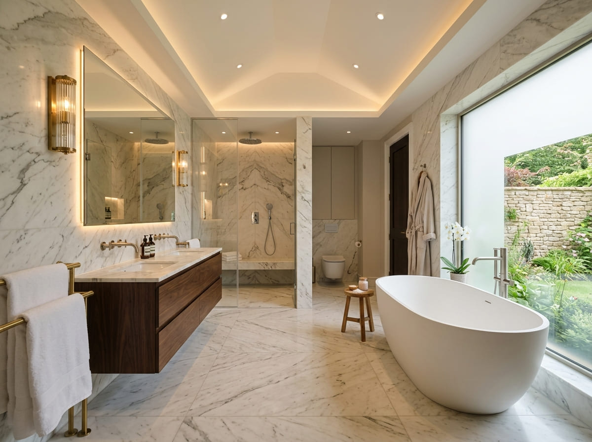 Custom Bathroom Renovation in Avalon